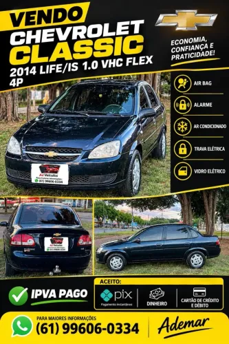 Chevrolet Classic Life/ls 1.0 VHC Flexp. 4P 2014