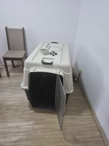 Caixa de Transporte para Cães Grande Porte XL N7 (Aprovada para Avião)