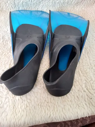 Nadadeira Pé De Pato Tribord Azul E Preto - Tamanho 38/39 Br (EU 40/41)