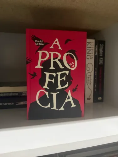 Livro A Profecia de David Seltzer (pipoca e nanquim)