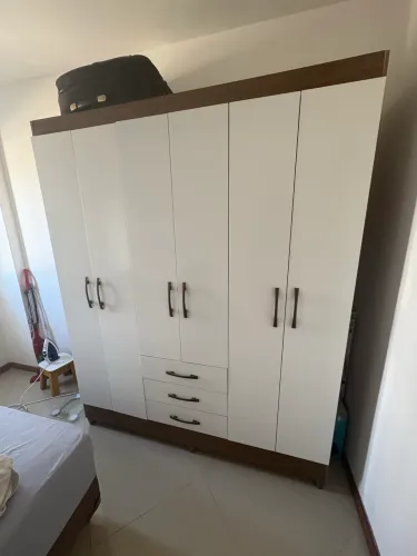 Guarda-Roupa Moval New Olympia 6 Portas e 3 Gavetas | Com Nota Fiscal