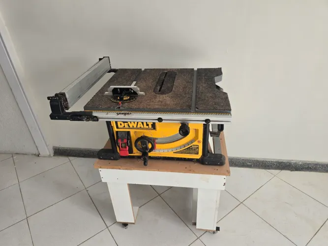 Serra bancada dewalt (leia antes de perguntar)