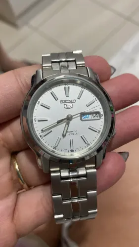 Relógio masculino Seiko Original aço em perfeito estado