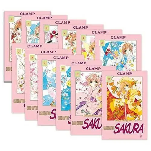 Mangás Sakura Card Captor Edição Especial 1 ao 12 completo
