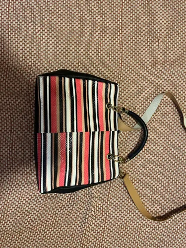 Bolsa Jorge Bischoff couro legítimo 