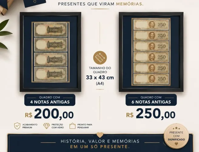 Quadro presente de Valor