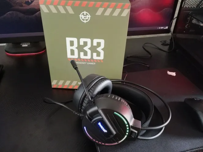 Headset gamer TGT B33 novo