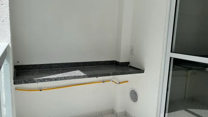 Bancada de mármore 1,60 X 51 no granito cinza andorinha