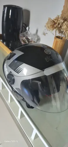 Capacete aberto novo Etecter