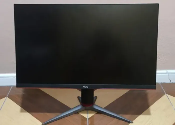 Monitor Gamer Hero 27'' Quad 1440p Qhd 155hz 1ms Q27g2 Aoc Preta/vermelho