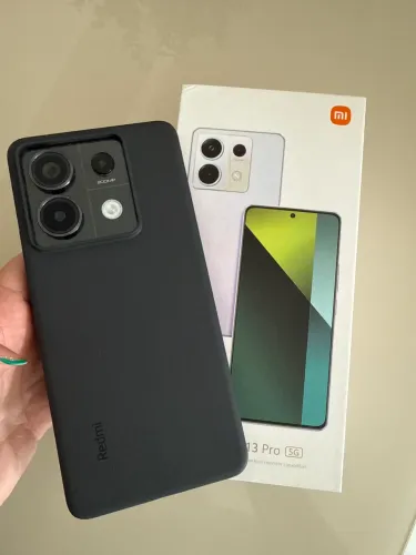 Xiaomi Note 13 Pro 5G Black 256GB / 8GB RAM - Completo e Impecável