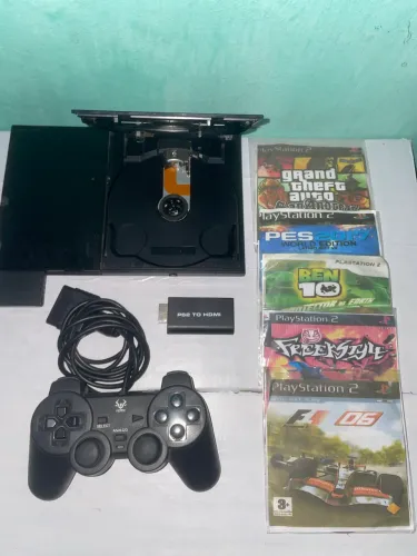 PS2 SLIM COMPLETO