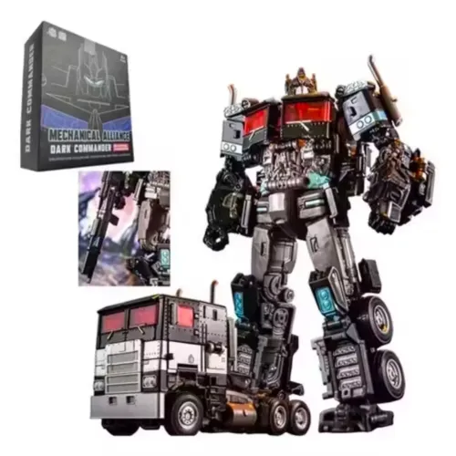Optimus Prime Dark Commander Robô Transformação Colecionável Action Figure