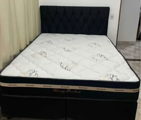 Cama de casal (novo) embalada 