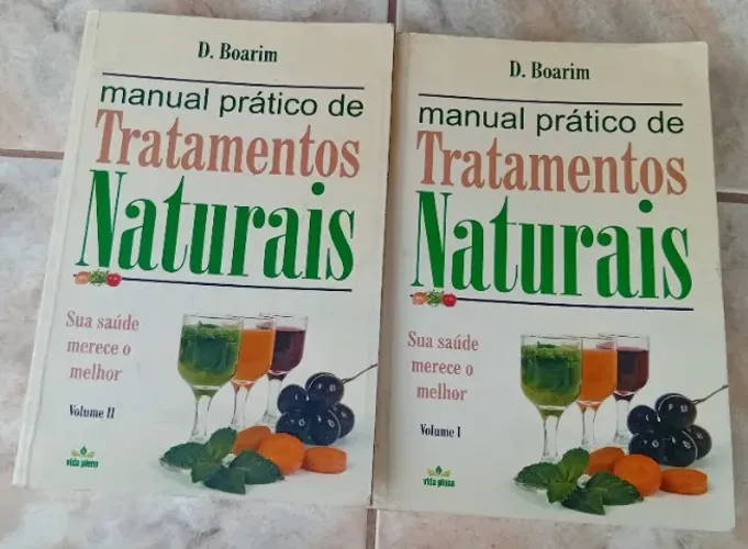 Tratamentos Naturais-Volume 1 e 2(pacote)