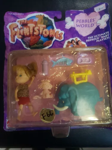 Boneca e acessórios the flintstones