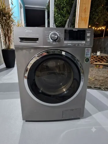 Lava e Seca Midea Storm Whash Inox Grafite 127v (ENTREGA GRATIS)