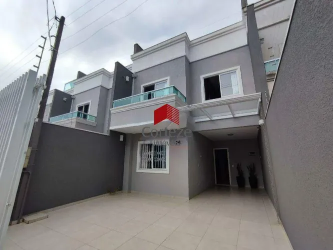 Sobrado com 175m² 3 quartos, à venda, no bairro Uberaba em Curitiba