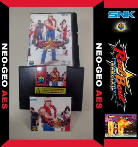 Real Bout Fatal Fury Special Neo Geo Aes
