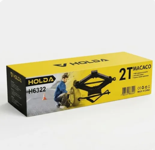 Macaco Sanfona Automotivo 2 Toneladas Premium - Holda H6322