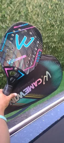 Raquete Beach Tennis PalmBeach Game Win 3K Carbon