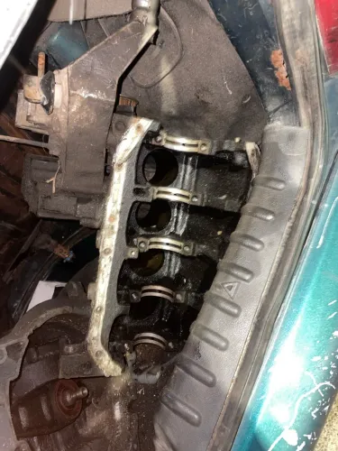 Parte de Baixo Motor Gol G2 1.0 MI AT 8V - Bloco com Mancais