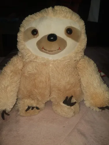 Urso bicho preguiça pelúcia 