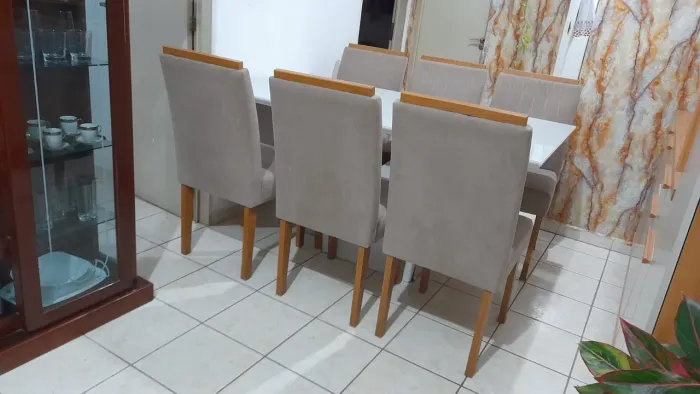 Mesa 6 cadeira