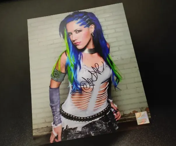 Alissa White-Gluz - Arch Enemy - Autógrafo - 20x30 cm - 2017
