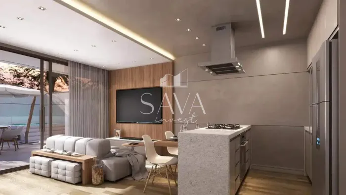 Apartamento à venda com 45,67 m² no Estoril