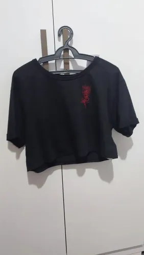 cropped com etiqueta nunca usado.