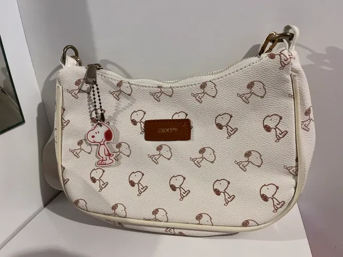 Bolsa de Ombro estampa Snoopy