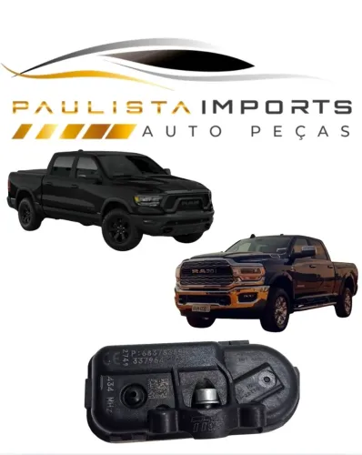 Sensor Pressao Pneus Tpms Ram 1500 2500 3500 2019 2020 2021 2022 2023 2024