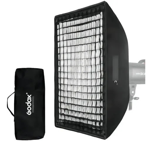 Softbox Godox 60x60 com grid