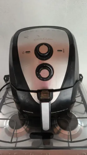 Fritadeira com defeito