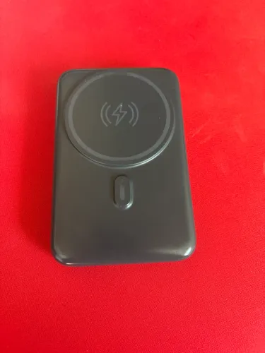 Carregador Portátil por Indução 10.000mAh com Suporte - Geonav