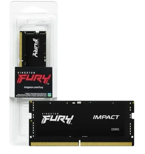 Memória Para Notebook Kingston Fury Impact, DDR5, 8GB, 4800mhz