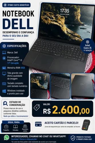 Notebook Dell I5