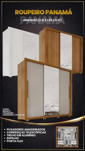 Guarda roupa de casal, entregamos e montamos