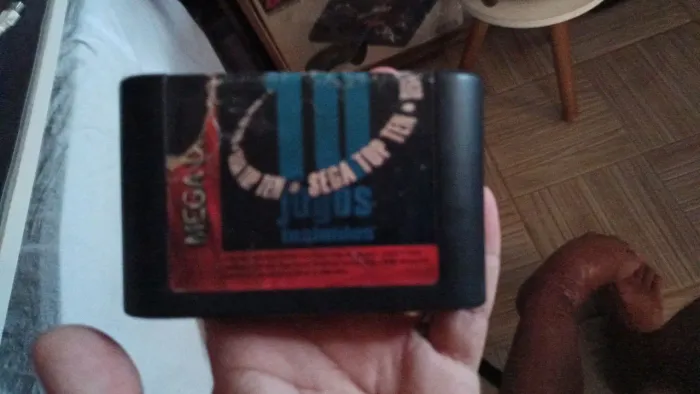 Jogo mega Drive 10;em 1 original tec toy