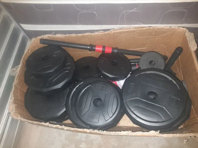 Kit MUSCULAÇÃO 40KG!!