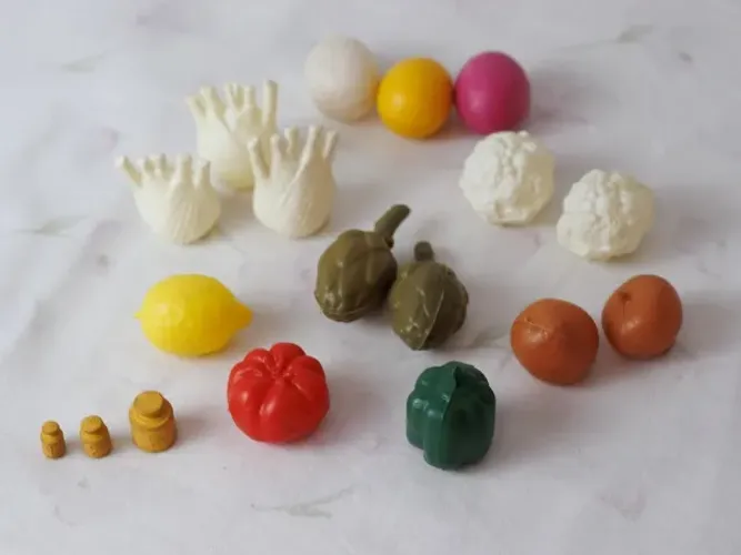 Itens da Balança de Feira Pese e Leve Bandeirantes - Brinquedo Antigo Colecionador