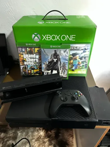 Xbox One Fat + Kinect + Controle Series