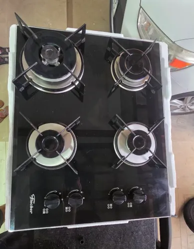 Fogão cooktop fischer 4 bocas