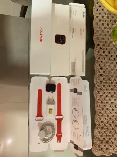Apple watch vermelho serie 6 40 mm