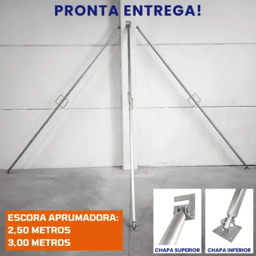 Escora de Aprumar Pilar - Aprumador de Pilares e Colunas