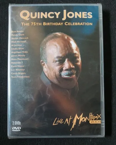 CD KIT QUINCY JONES 2 DVDs - THE 75th BIRTHDAY CELEBRATION- LACRADO