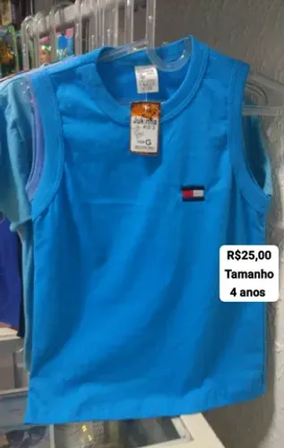 Regatas infantil em algodão conforto e qualidade