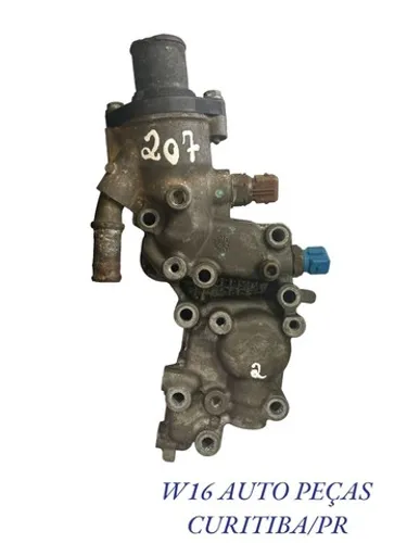 Carcaça Válvula Termostática Peugeot 207 1.0 N2