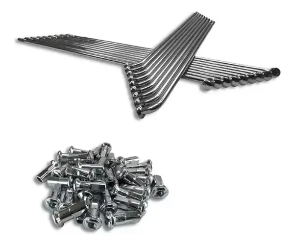 Raio Traseiro Ybr 125 Tambor Cromado 4mm DDL (Entrega Grátis)